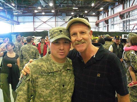 tim and soldier