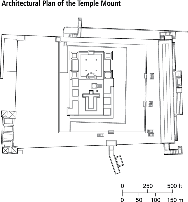 Architectural Plan of the Temple Mount