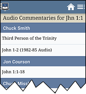 Audio Commentaries List
