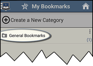 General Bookmarks Folder