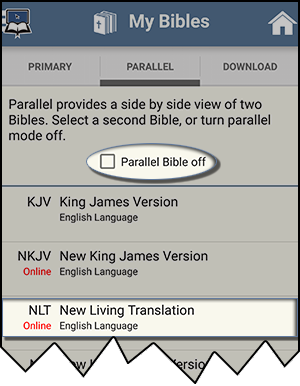 Turn parallel mode off