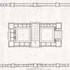 Plan of the Palace of Cedars in Lebanon