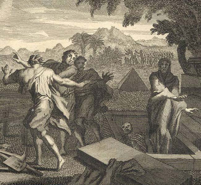 A Dead Man Is Revived By Touching Elishas Bones 2 Kings Image 