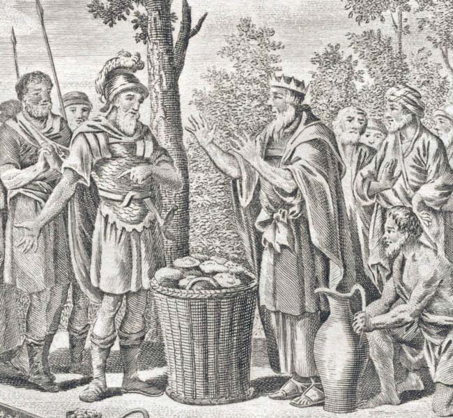 Melchizedek Blessing Abram Genesis Image