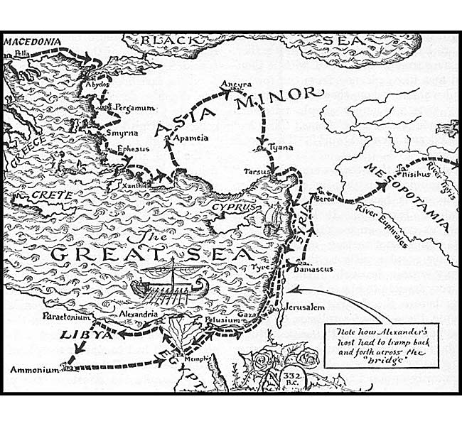 Here Comes Alexander the Great The Graphic Bible Image