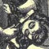Samson in Delilah's Lap (engraving)