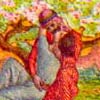 As the apple tree among...(color plate)
