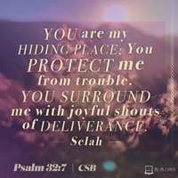 Psalm 32:7 (CSB)
