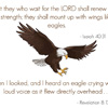 The Eagle from Isaiah Returns in Revelation