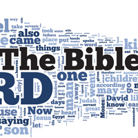 The Bible - Word Cloud
