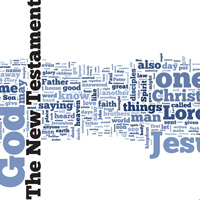 The New Testament - Word Cloud
