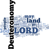 Deuteronomy - Word Cloud