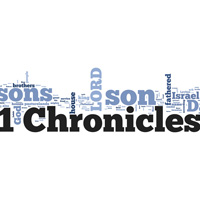 1 Chronicles - Word Cloud