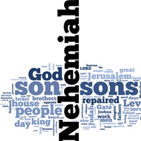 Nehemiah - Word Cloud