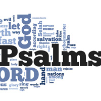 Psalms - Word Cloud