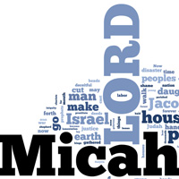 Micah - Word Cloud