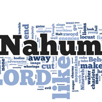 Nahum - Word Cloud