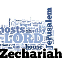 Zechariah - Word Cloud