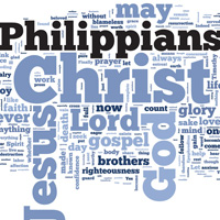 Philippians - Word Cloud