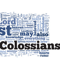 Colossians - Word Cloud