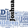 Joshua - Word Cloud