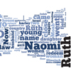 The Book of Ruth - Word Cloud