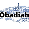 Obadiah - Word Cloud