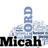 Micah - Word Cloud
