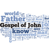 The Gospel of John - Word Cloud