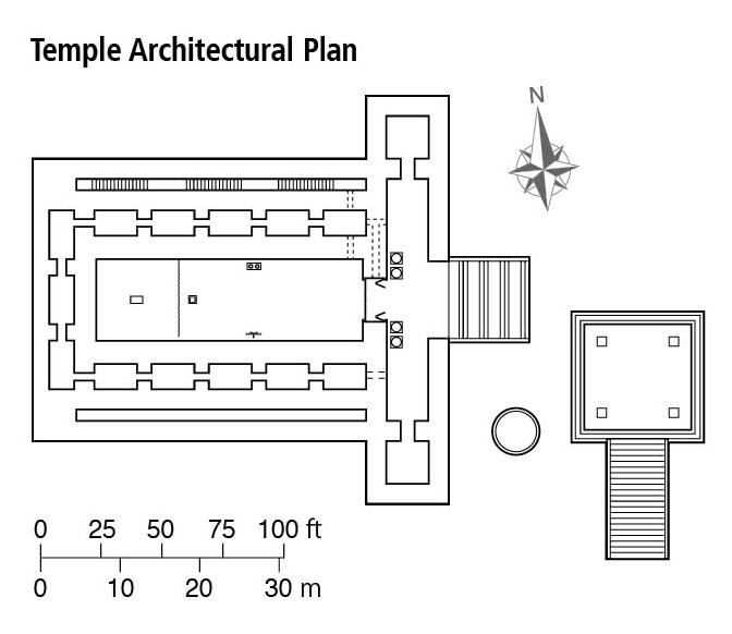 Herod's Temple Architectural Plan