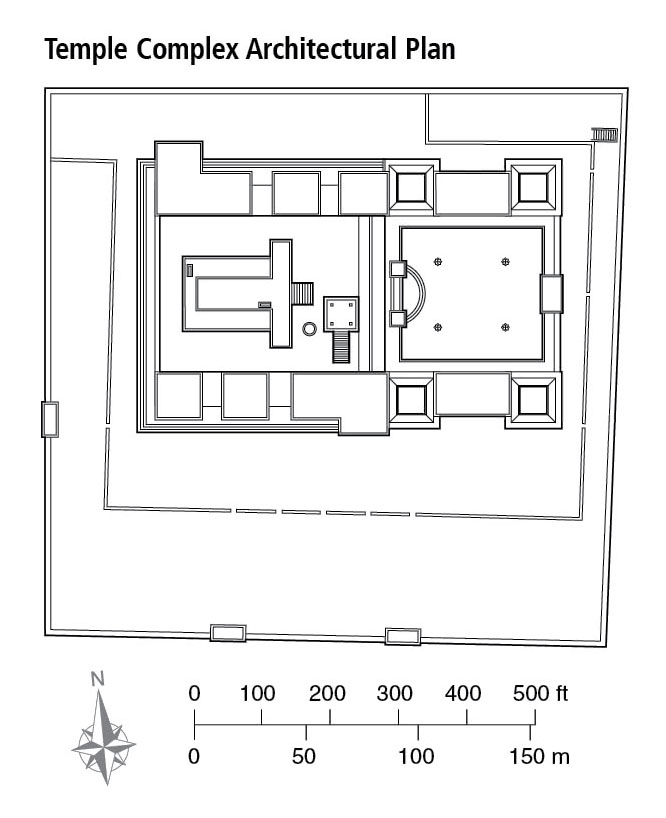 Herod's Temple Complex Architectural Plan