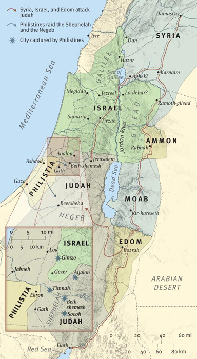 Syria and Israel Attack Judah