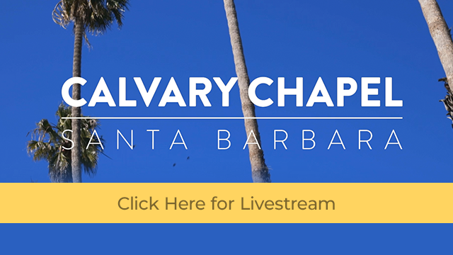 Palm trees against a blue sky Calvary Chapel Santa Barbara Livestream