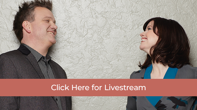 Keith and Kristyn Getty smiling Getty Hymn Sing Livestream