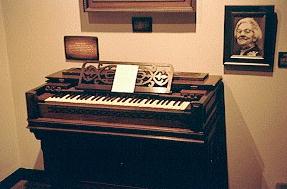 Organ on which the music was composed