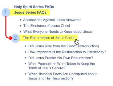 Jesus FAQs How To Navigate