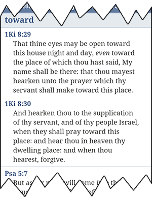 TSK link for verse list