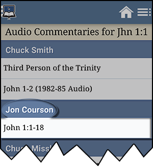 Choose an Audio Commentary