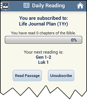Daily Reading Plan