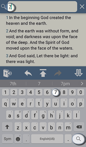 Search for Genesis 7