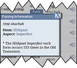 Parsing information