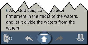 Up Arrow takes you back to the top of the page