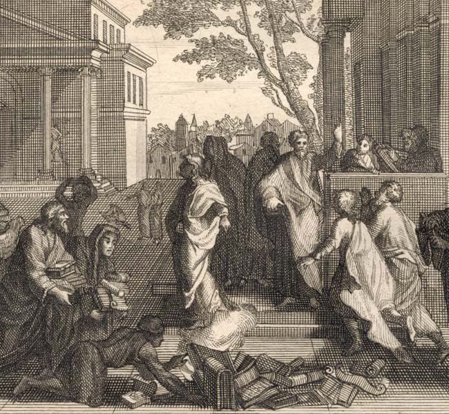 Ephesians Burn Their Books Acts of the Apostles Image