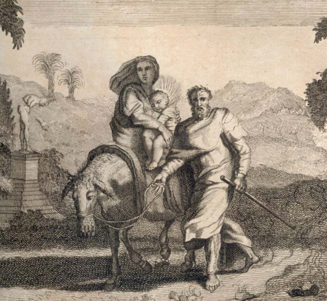 The Flight to Egypt Hosea Image