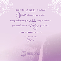 2 Corinthians 9:8 (ESV)