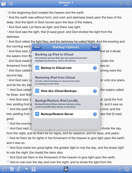 Backup/Restore