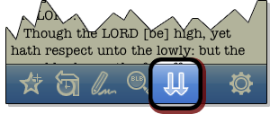Autoscroll icon