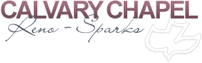 Pink/gray Calvary Chapel Reno-Sparks logo