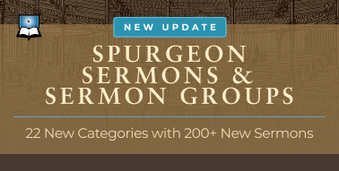 Image 1: New Spurgeon Sermons and Selected Categories!