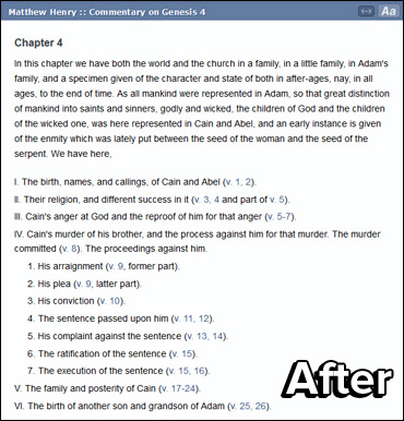 New reader-friendly Matthew Henry